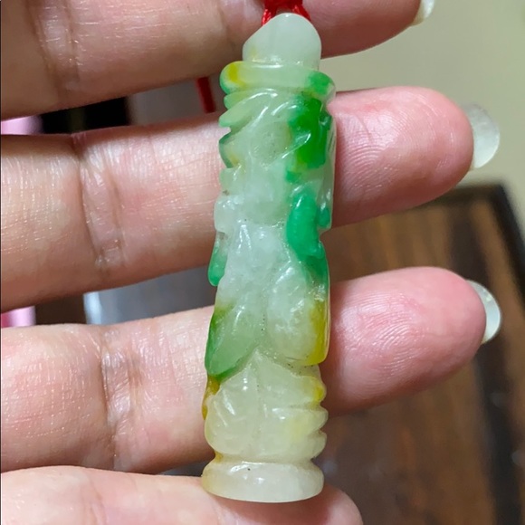 🖤Vtg💕Jade necklace - Picture 1 of 11